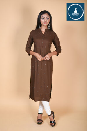 CHOCOLATE BROWN KURTI