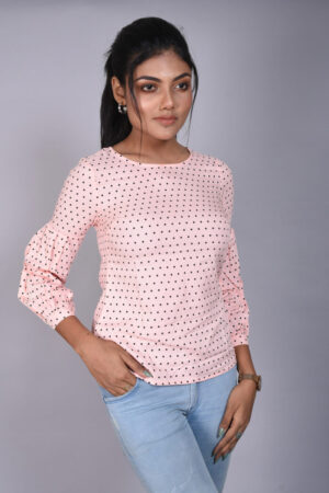 Fig pink dotted top