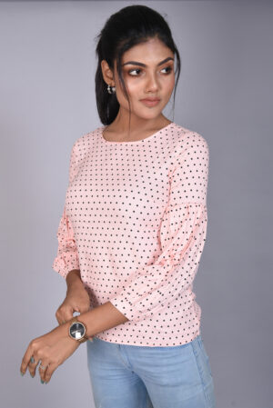 Fig pink dotted top