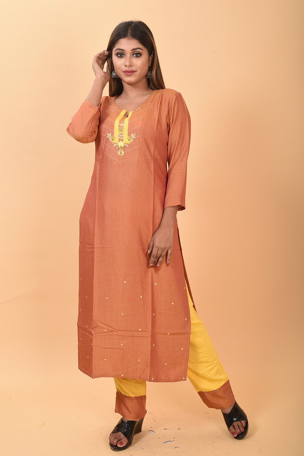 Flame kurti set