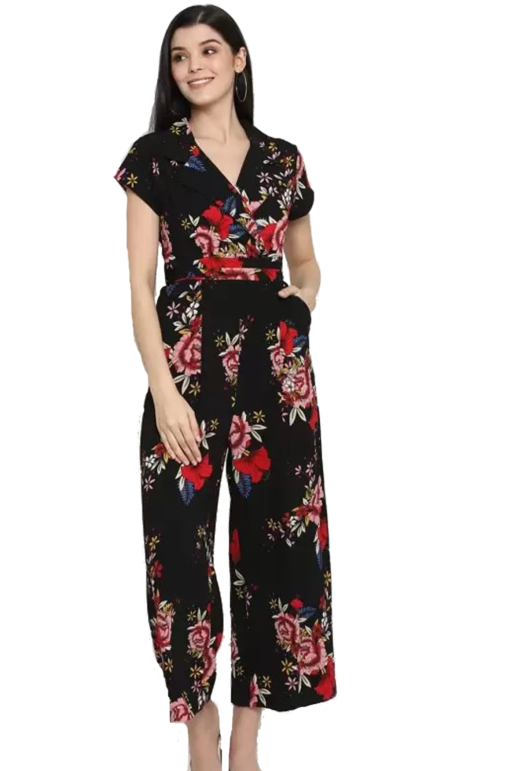 THE VANCA  Floral Print Women Jumpsuit